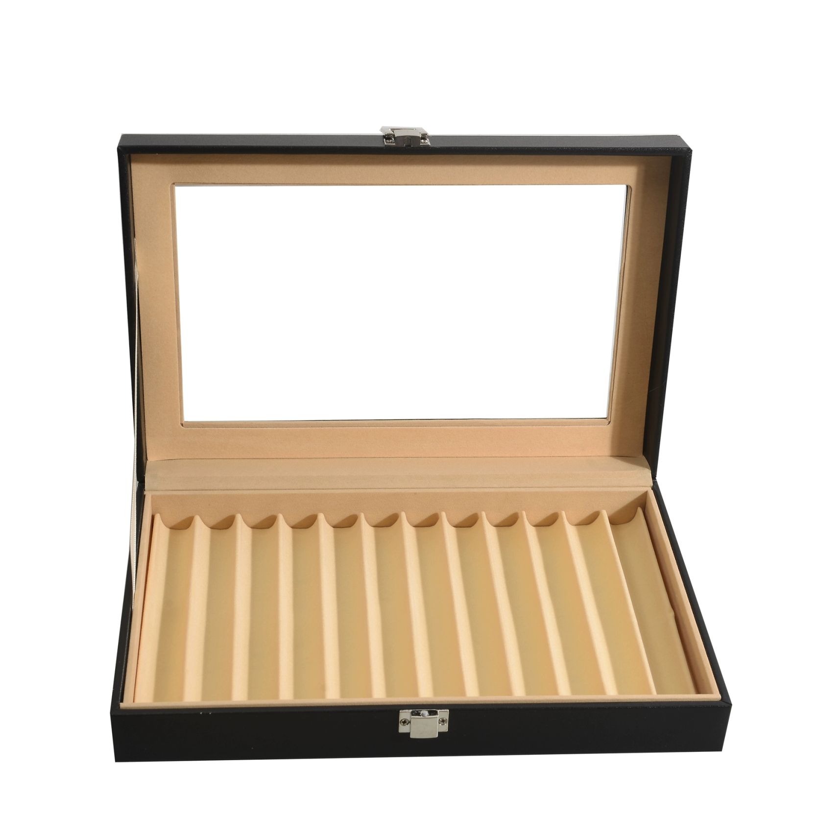 케이스 필기구 보관함 고급 펜케이스 펜홀더 서랍이 홀더 만년필 가죽 상자 펜 수납함 필통 - 상품 이미지