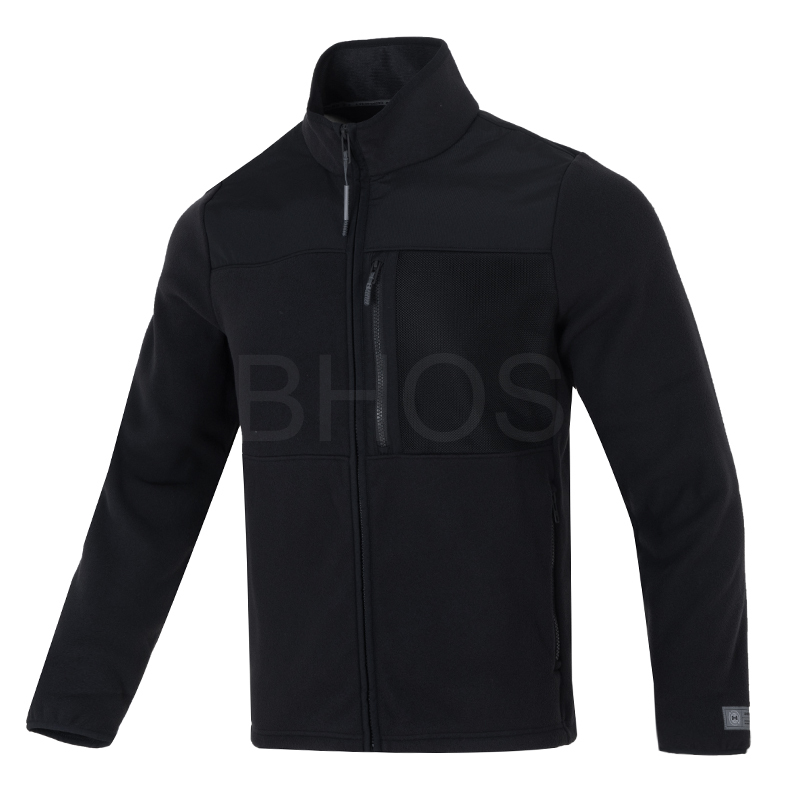 언더아머 UA Microfleece Maxx FZ 블랙 남성 재