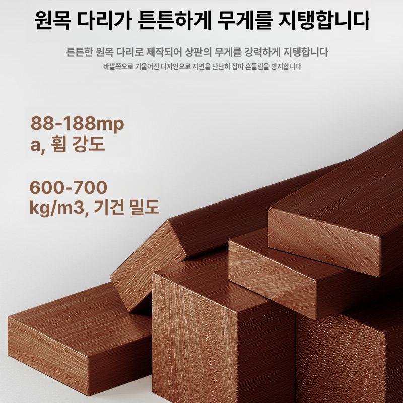 원목 데스크 서재 모던 디자인테이블 컴퓨터 컴퓨터책상 북유럽 착불 콘솔테이블 서랍세트 이미지 6