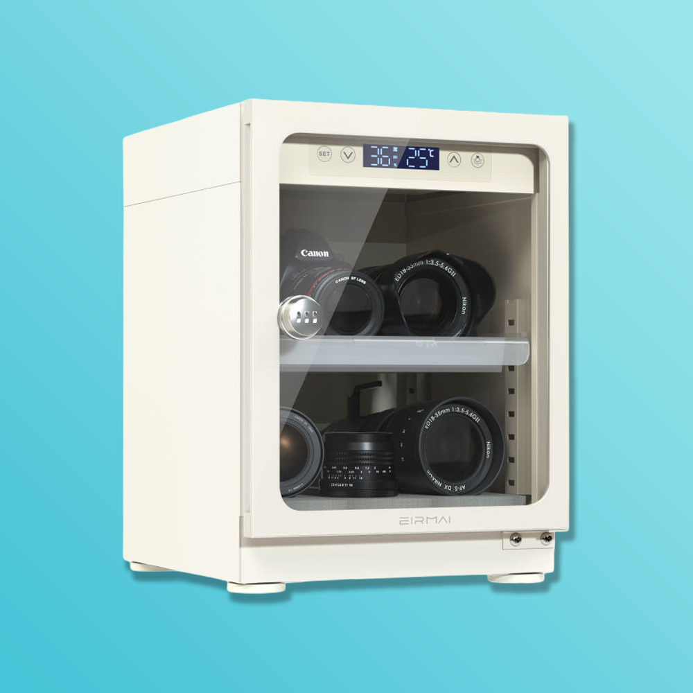 카메라 제습함 보관함 아이보리 30L EIRMAI MRD-30MPRO - 상품 이미지
