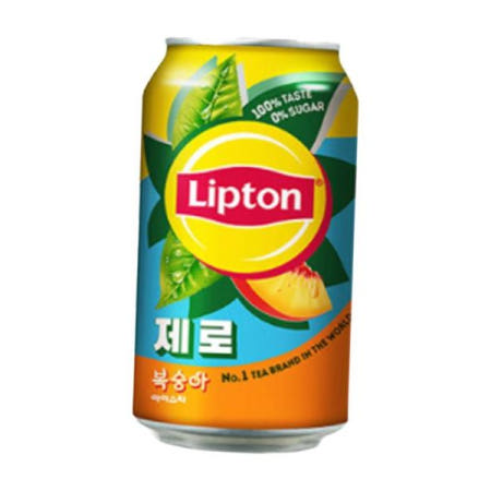 롯데칠성음료 펩시콜라 롯데 립톤 제로 아이스티 복숭아 24입 355ml