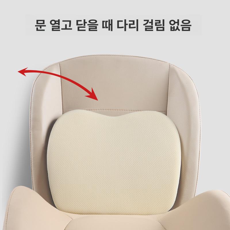 여성 키높이방석 운전석 경사패드 방석 시트 메모리폼 승용차 키작은 자동차키높이방석 운전 - 상세 이미지 2