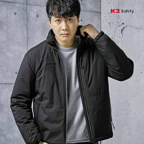 K2 세이프티 경량 패딩 k2 패딩 겨울 점퍼 남자 작업복 등산 워크웨어 F2104 - 상품 이미지