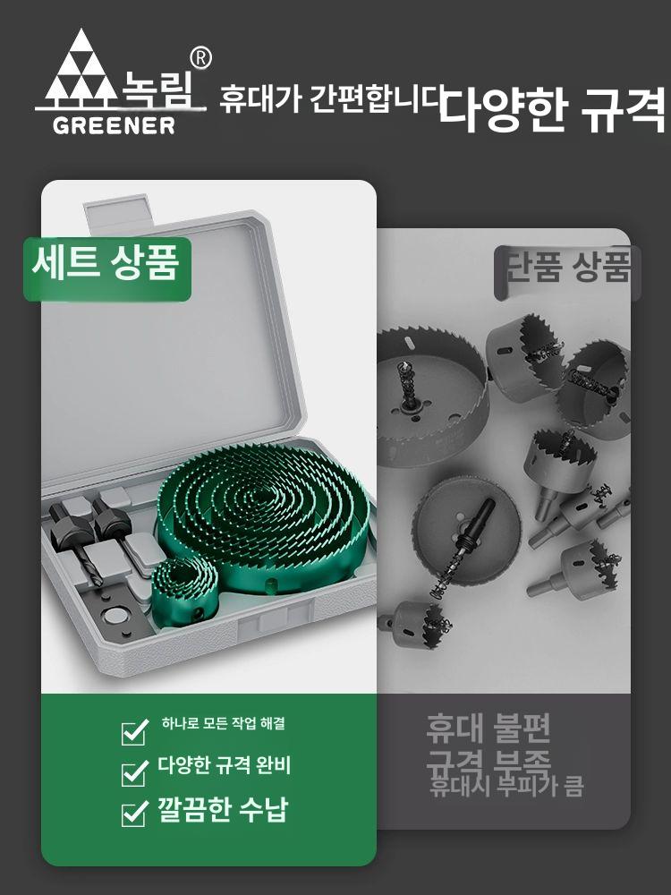 대형 드릴 비트 다기능 캔버스 가방 드릴비트 네일 나사 보관 공구 샤프너 금속 부품 도구 - 상세 이미지 4