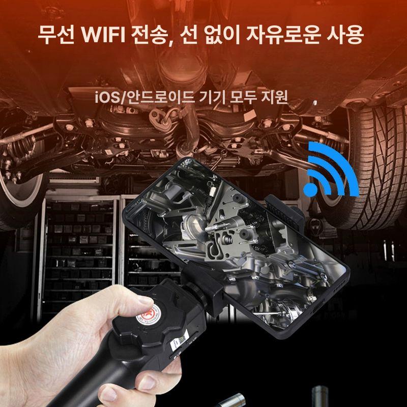 하수구 내시경 굴절형 산업용 점검카메라 배관 검사용 파이프스코프 휴대형 - 상세 이미지 3