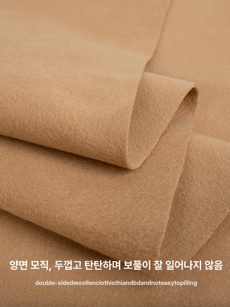 두꺼운 모직 원단 키트 단열 공예 커튼 부직포 옥스포드 가죽 도어 겨울용 스틸 도구 버튼 - 상세 이미지 5
