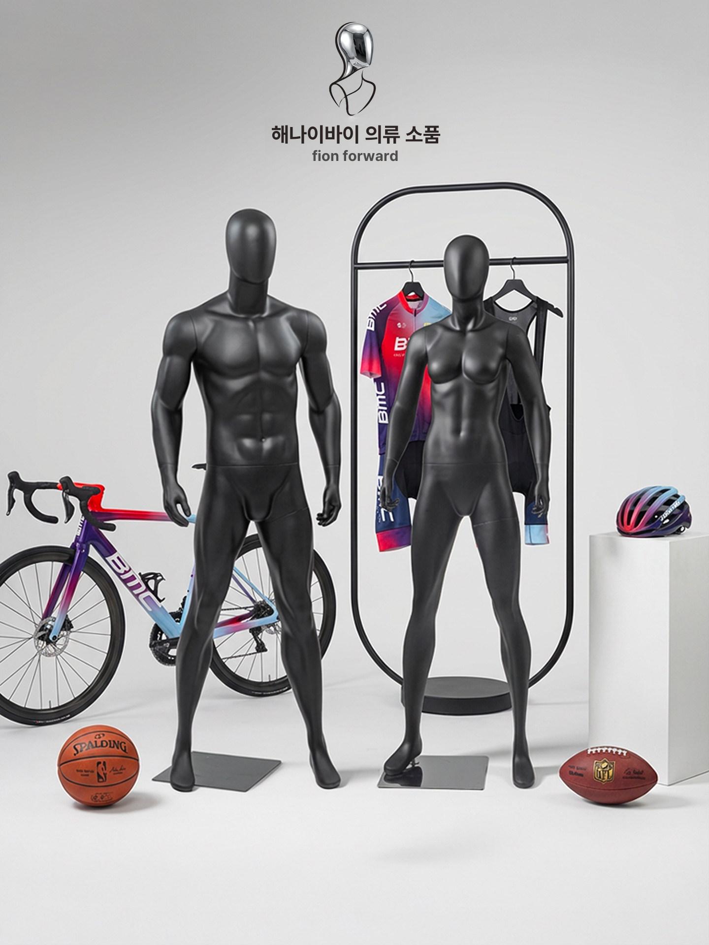 남성 마네킹 전신 머슬핏 남자마네킹 스포츠 근육질 전신마네킹 운동 운동복 스탠드 근육 - 상세 이미지 5