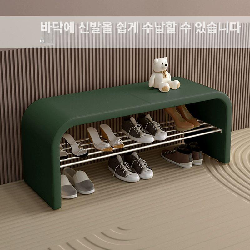 현관 신발장 슬림 수납장 폴딩 얇은 현관신발장 조립식 사무실 현관장 원룸 슈즈랙 모던 - 상세 이미지 3