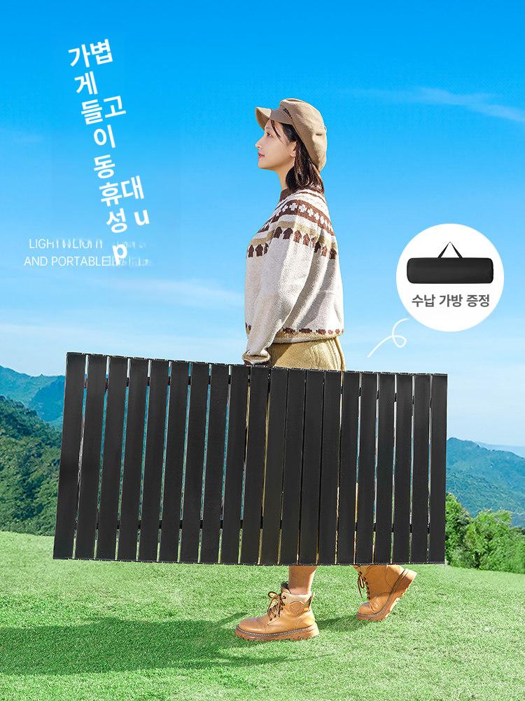 야외 캠핑 테이블 휴대용 초경량 여행 유닛 에디션 차박 편리한 개수대 낚시 작은 파우치 - 상세 이미지 5