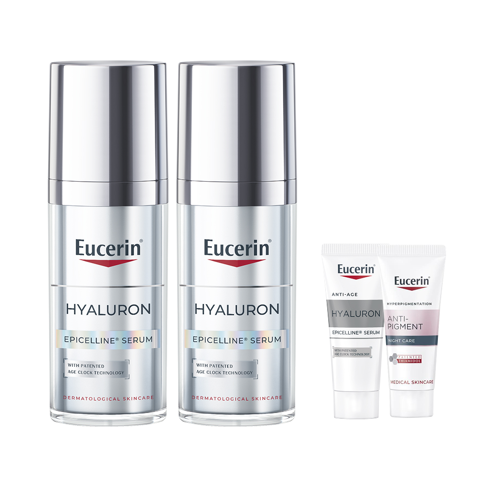 유세린 하이알루론 에피셀린 세럼 30ml 더블팩 제품 이미지
