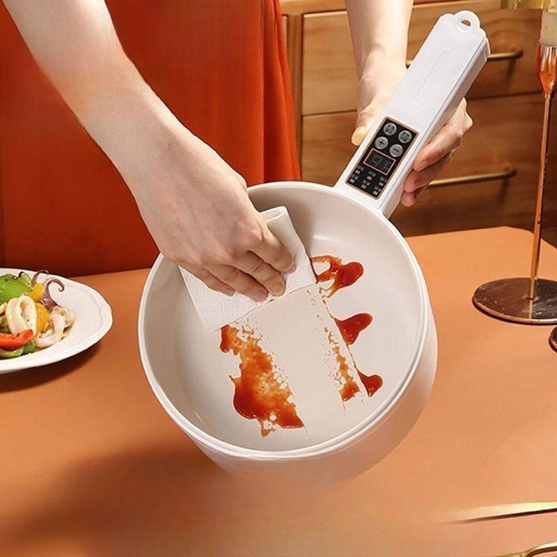 멀티쿠커 전기 냄비 찜기 라면포트 밥솥 샤브샤브 전골 다용도 스마트 디지털 디스플레이 - 상세 이미지 2