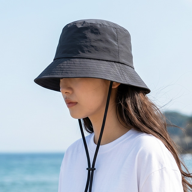대두 여름 챙넓은 버킷햇 벙거지 남자 여성 빅사이즈 사파리 모자 이미지 3