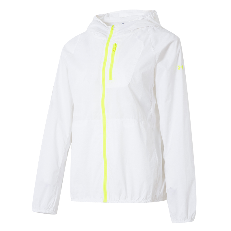 언더아머 여성 UA PHANTOM WINDBREAKER 화이트