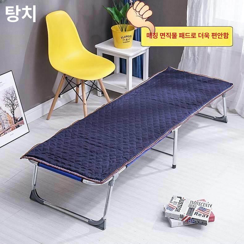 캠핑 침대 접이식 경량 원터치 대형 차박 사무실 침상 폴딩 캠핑용 야전 군용 프레임 - 상세 이미지 5