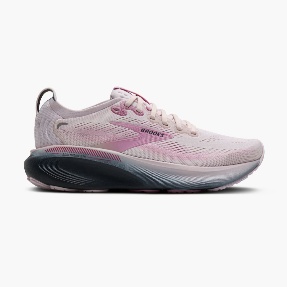 브룩스 Adrenaline GTS 25 여성 런닝화 운동화 Mauve/Ebony/Pink - 상품 이미지