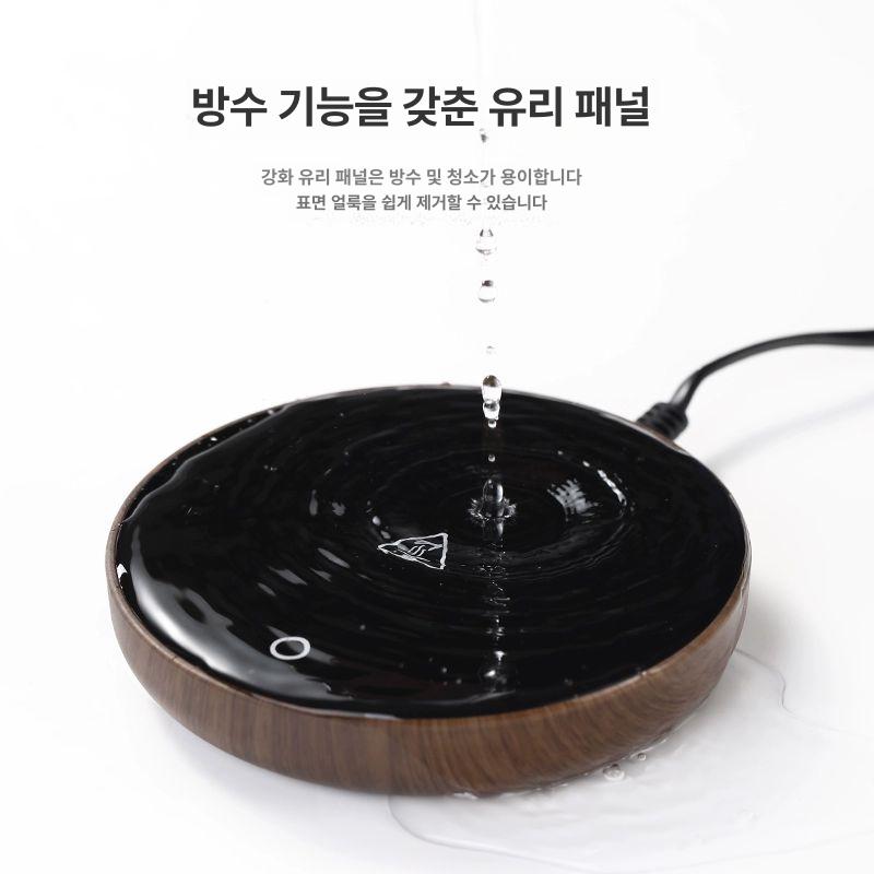 전기 티워머 컵 보온 워머 베이스 다도 머그 히터 미니 주전자 차우리는 온열 단열 커피팟 - 상세 이미지 3