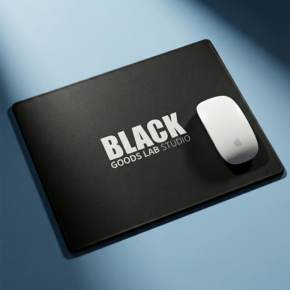 [무배당발] 유리패드 강화유리 마우스패드 게이밍 코어시리즈 5종 BLACK 이미지 4