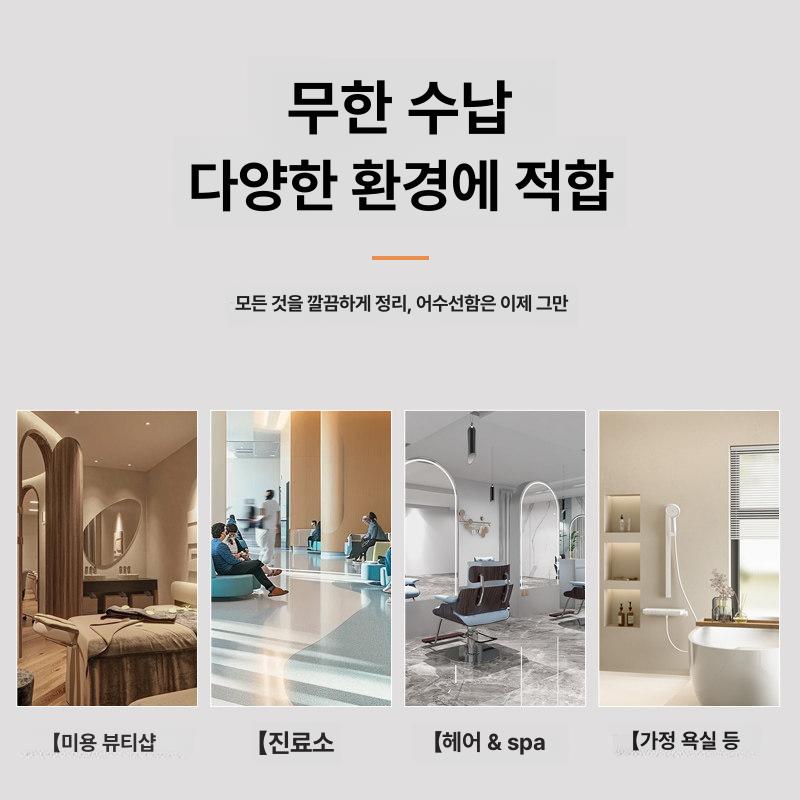수납 트레이 카트 경량 다용도 주방 우드 선반 바퀴 무빙 바구니 원목트롤리 서빙 화이트 - 상세 이미지 4