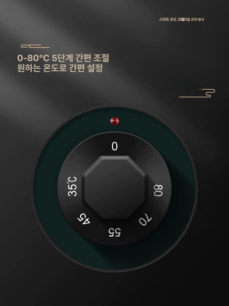 원형 스프 국 뷔페 음식 대형 워머 죽 업소용 보온 대접 샐러드 스프볼 접시 중탕기 - 상세 이미지 4