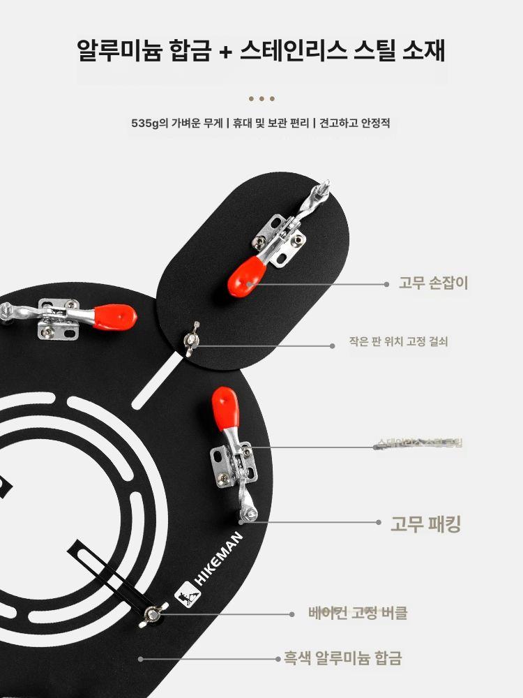 화목난로 캠핑 보호 커버 스텐 야외 연통가드 굴뚝 캠핑연통가드 파이프 스테인리스 스틸 - 상세 이미지 5