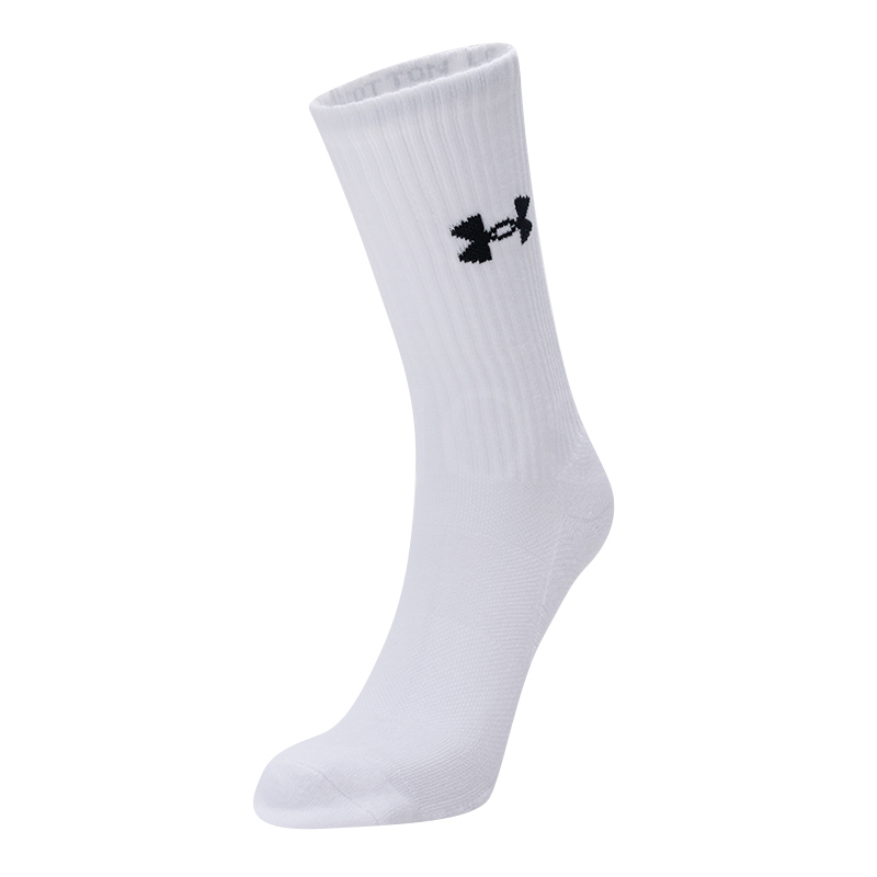 언더아머 UA Performance Cotton 3p Crw 화이트