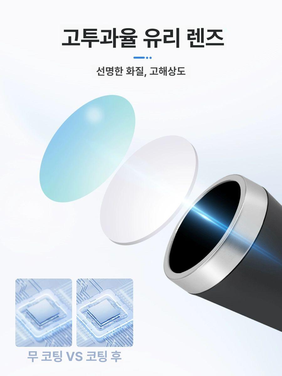 작업용 헤드라이트 확대경 조명 수술용 치과 실험실 쌍안 정밀 돋보기 안경 광학 렌즈 - 상세 이미지 5