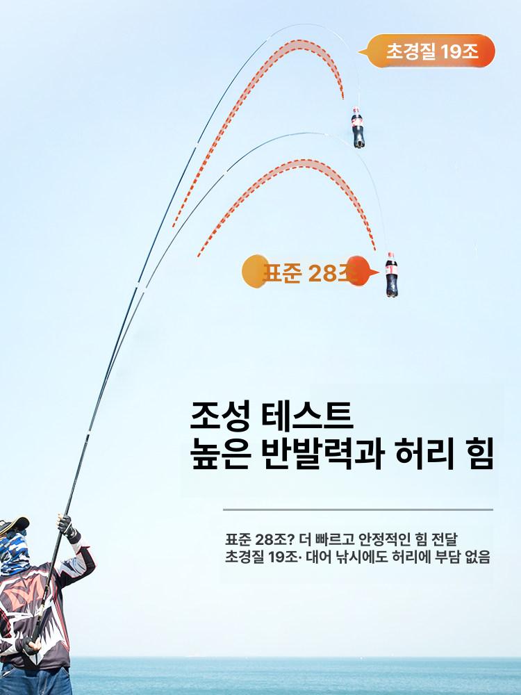 붕어 낚시대 내림대 중층 송죽봉 빼기식 꽂기식 내림 대나무 보증 경질 중층낚시대 - 상세 이미지 4