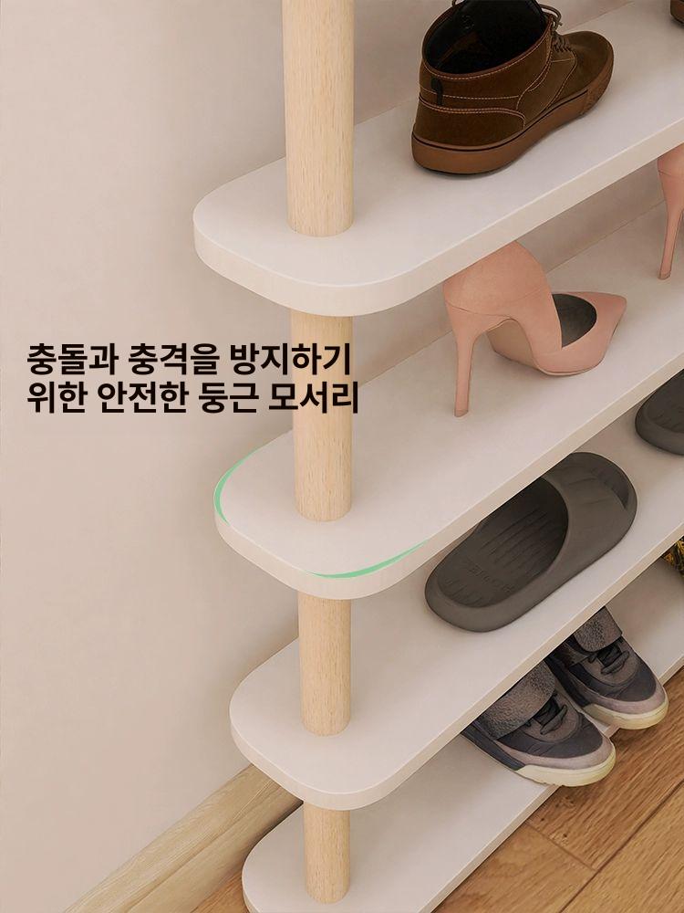 신발장 슈즈렉 현관신발정리대 미니 상자 정리함 현관수납장 거치대 - 상세 이미지 4