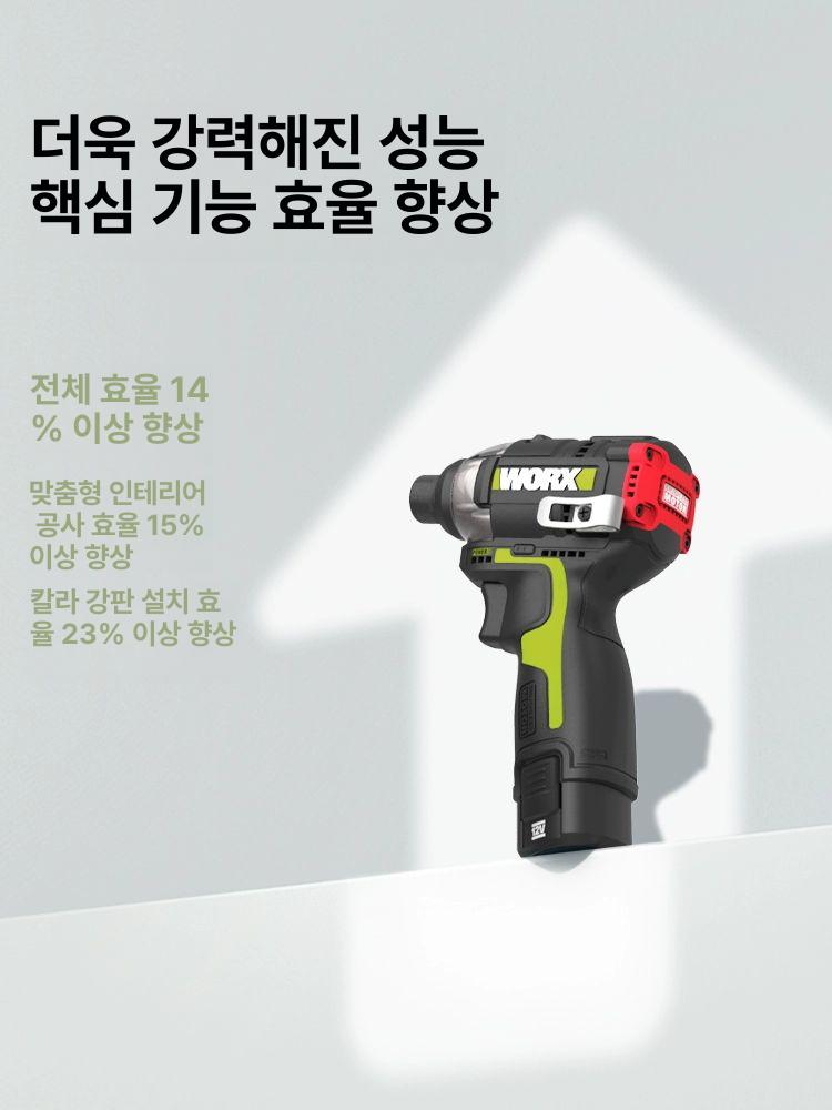 충전 드라이버 전동드릴 무선 공구왕황부장 소형 베어툴 가정용 스크류 해머 전동 렌치 - 상세 이미지 2