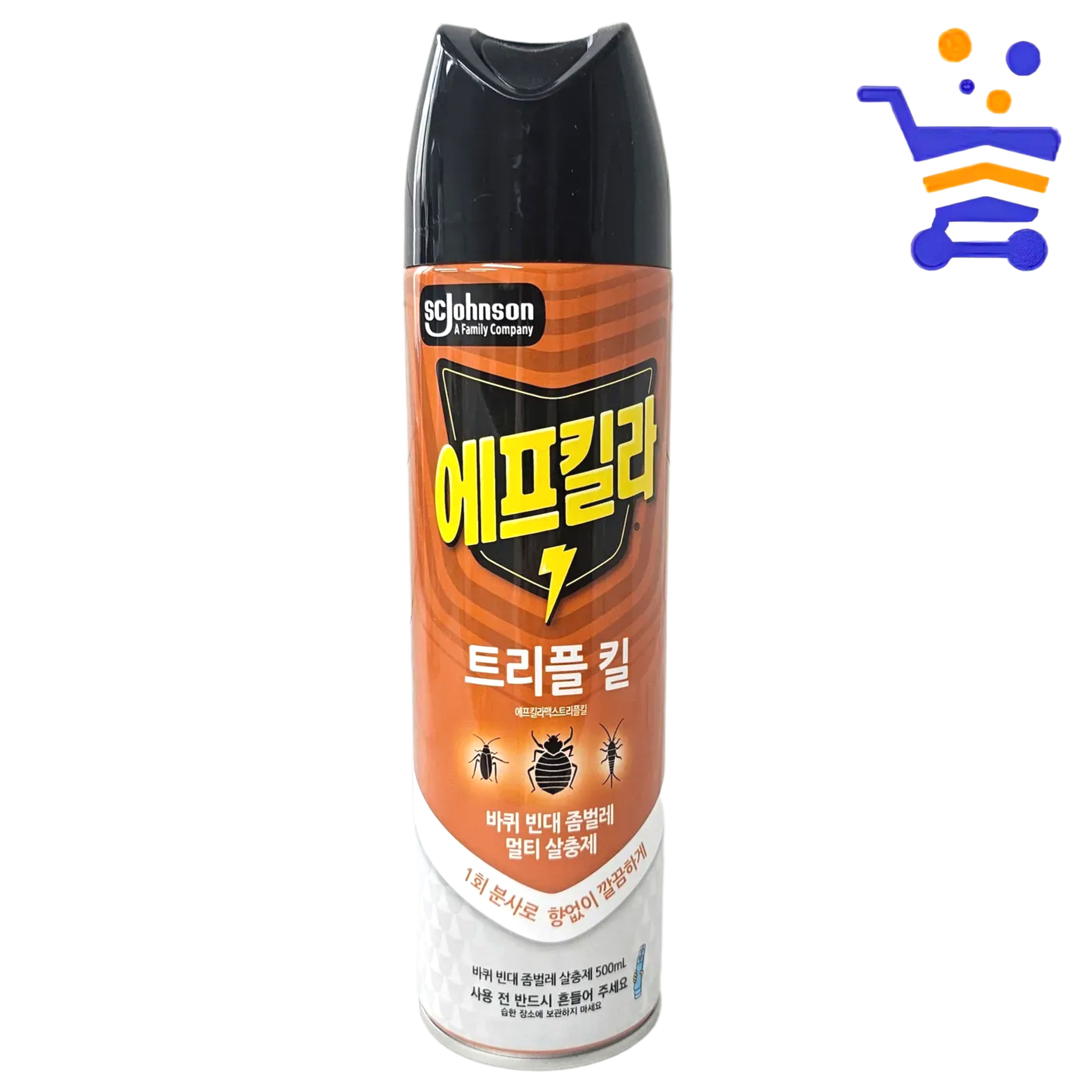 에프킬라 맥스 트리플킬 500ml 개미 바퀴벌레 퇴치제 - 상품 이미지
