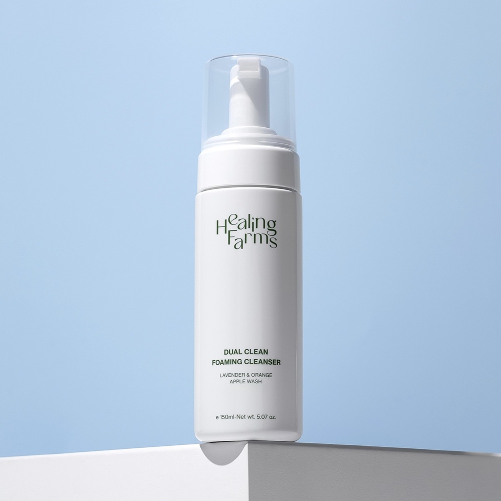 힐링팜스 애플워시 리뉴얼 저자극 초등학생 거품 폼클렌징 청소년 사춘기 세안제 150ml - 상품 이미지