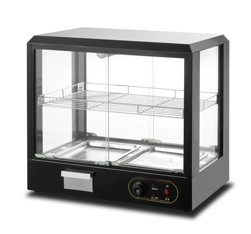 미니 온장고 고구마 보온고 전기 치킨 워머 소형 간식 진열장 보온기 카페용 - 상품 이미지