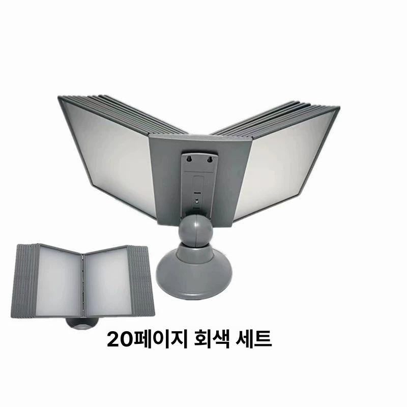 전시 받침대 메뉴판 커버 스크랩북 홀더 앨범 거치대 호텔 탁상용 투명 디스플레이 매장 - 상세 이미지 5