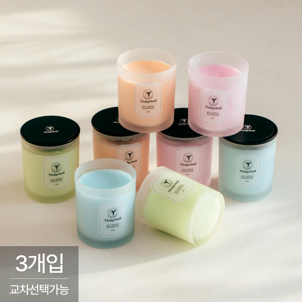 팅커벨 에어캔들 퍼퓸 고체 탈취제 3개 가격 추이 팅커벨 스토어 팅커벨 에어캔들 퍼퓸 고체 탈취제 3개 - 최저가 40,500원