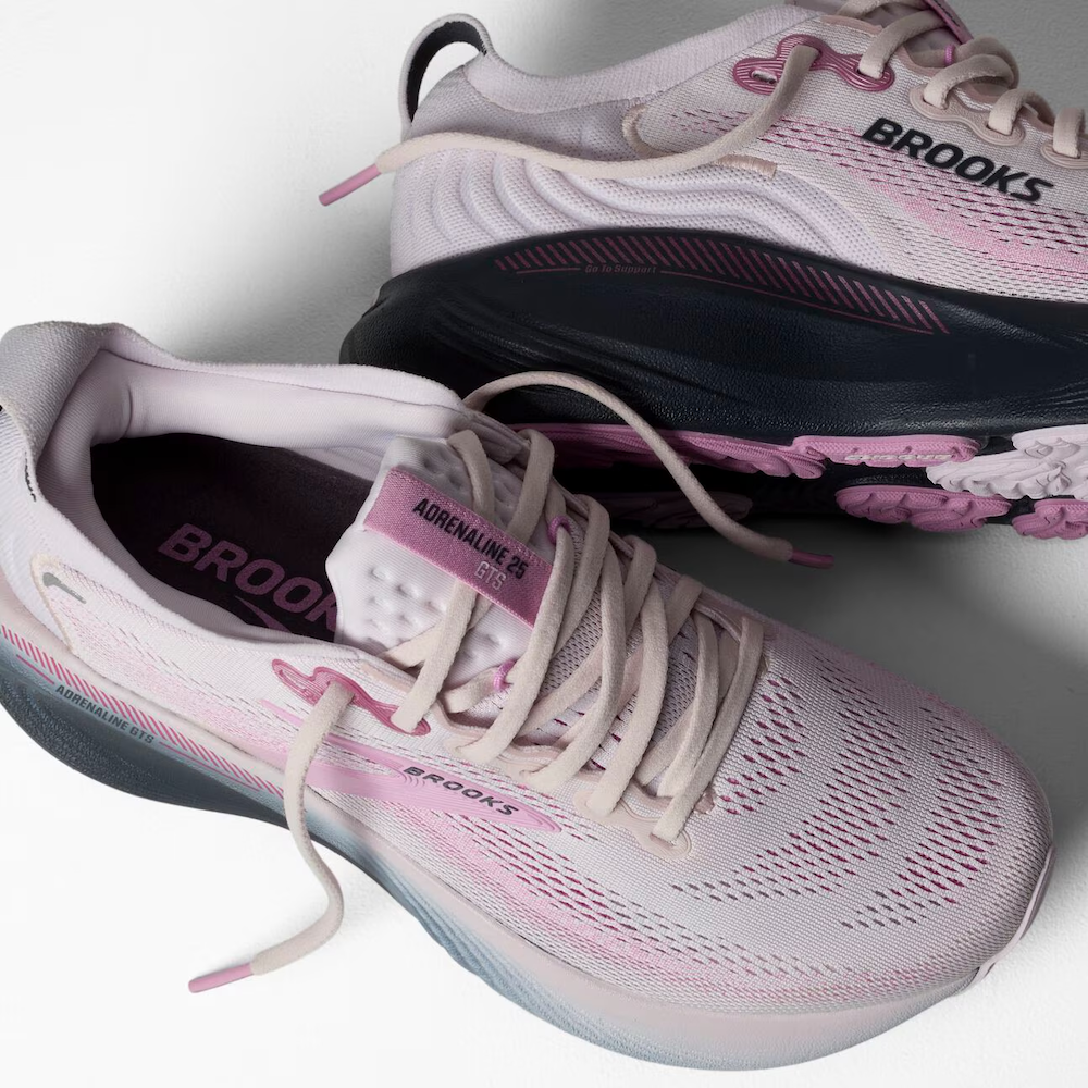 브룩스 Adrenaline GTS 25 여성 런닝화 운동화 Mauve/Ebony/Pink - 상세 이미지 5