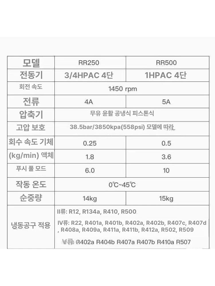 에어컨 회수통 실린더 냉매 재활용 용기 냉매회수기 냉매회수통 밸브 가스 통 프레온 불소 - 상세 이미지 5