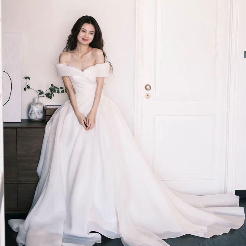 미니멀 드레스 에이라인 오프숄더 나시 화이트 휴양지 블랙 미니 홀복 섹시 홀터넥 여성 - 상세 이미지 3