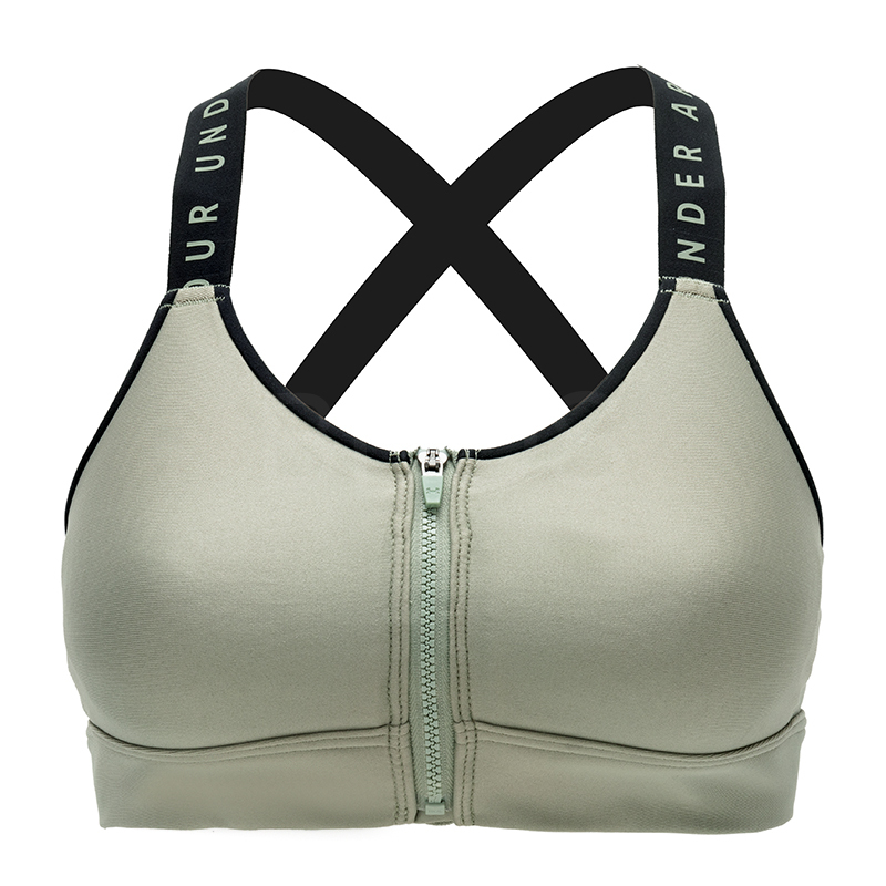 언더아머 UA Infinity 하이 Bra Zip 여성 스포