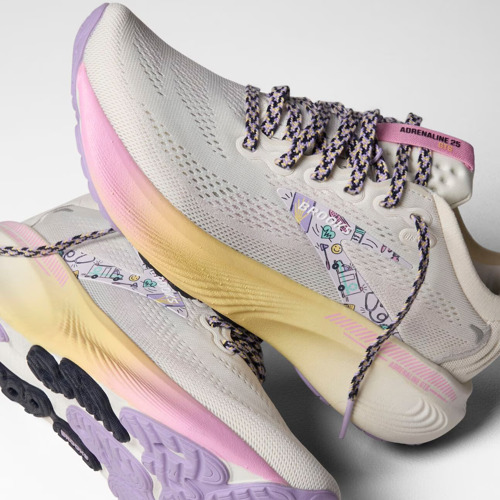 브룩스 Adrenaline GTS 25 여성 런닝화 운동화 Whisper/Orchid/Lavender - 상세 이미지 5