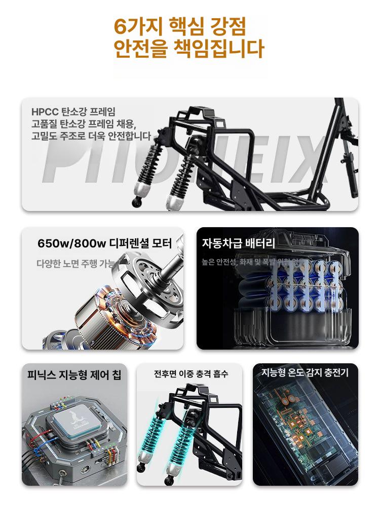 노인 전기자전거 안전 세발 출퇴근 애견 삼륜 시골 경량 짐칸 소형 전동 노인용 안전한 - 상세 이미지 4