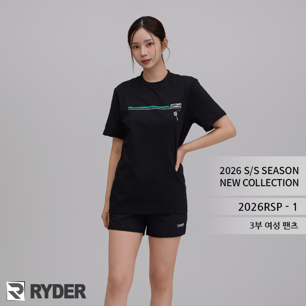 라이더 2026RSP-1 여성 반바지 배드민턴 피클볼 탁구 스쿼시 스포츠웨어 - 상세 이미지 2