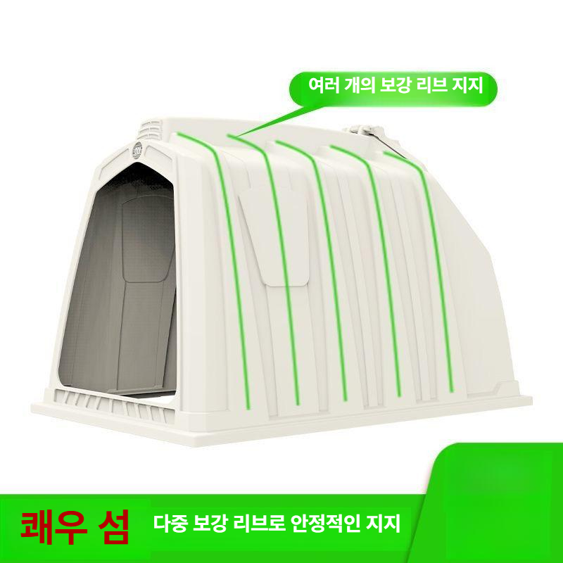 송아지 보온 인큐베이터 야외용 새끼돼지 겨울 축사 야외 탈부착 전기 울따리 박스 사육장 - 상세 이미지 4
