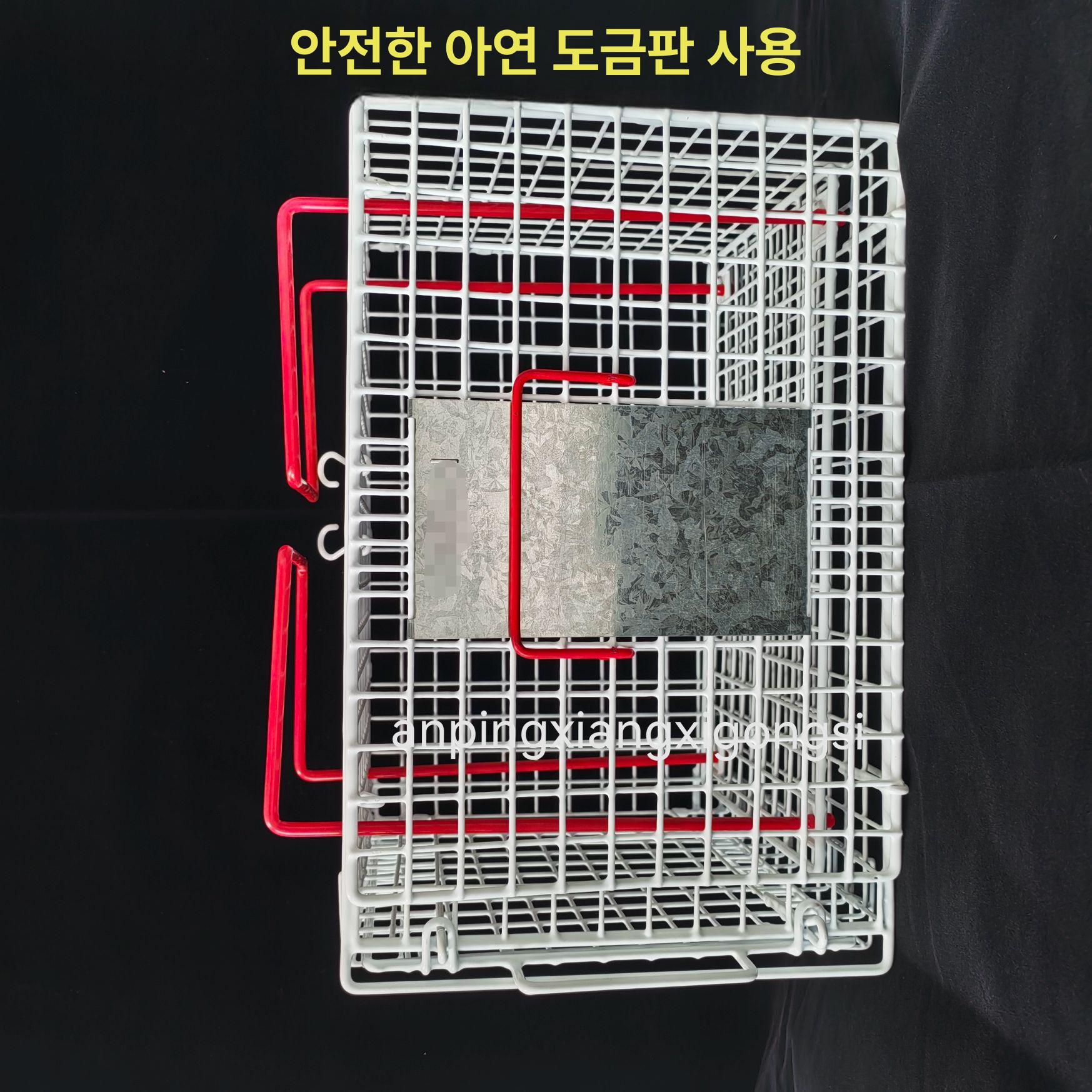 동물 포획틀 케이지 철제 켄넬 덫 야생동물 대형 길고양이 고양이 이동장 강아지 들개 - 상세 이미지 5