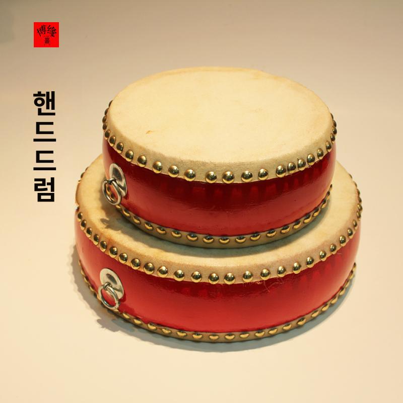 국악 타악기 전통 세트 큰북 소가죽 연주용 공연 난타북 꽹과리 국악기 풍물놀이 풍물 - 상세 이미지 2