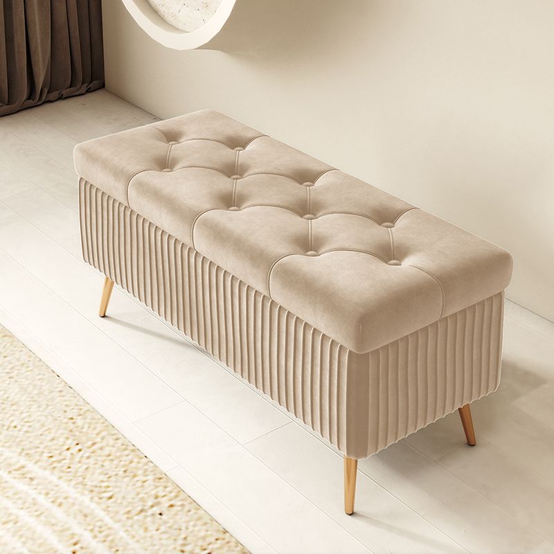 패브릭 벤치형정리함 스툴의자 화장대 수납의자 벤치수납장 쇼파 가죽 인테리어 신발장 현관 - 상세 이미지 5