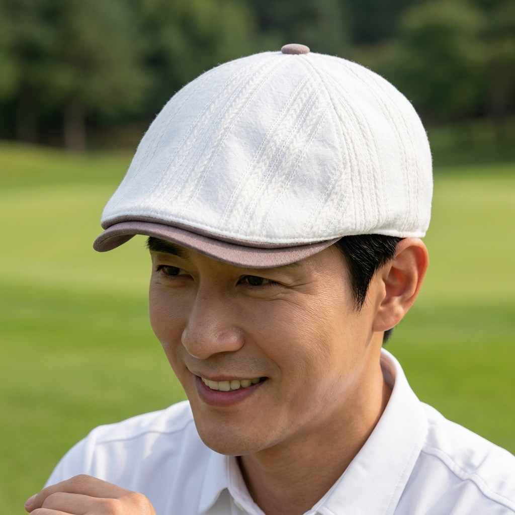 중년 남성 헌팅캡 모자 도리구찌 어르신 할아버지 모자 플랫캡 - 상품 이미지