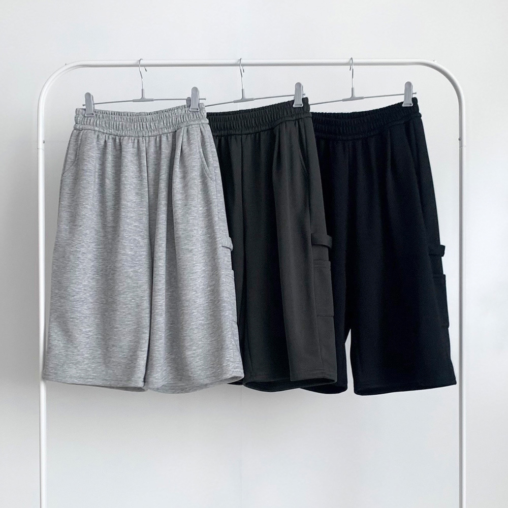 SD-262002 카펜더 버뮤다 팬츠 메카디 남녀 - 검정