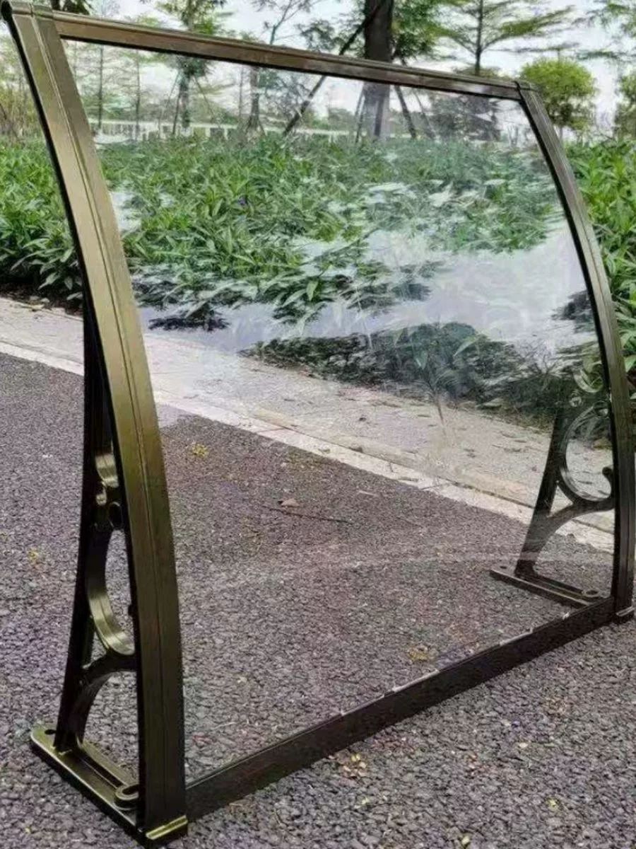 빗물받이 케노피 렉산 넥산 차광막 현관 캐노피 비막이 야외 차양 테라스 - 상세 이미지 4