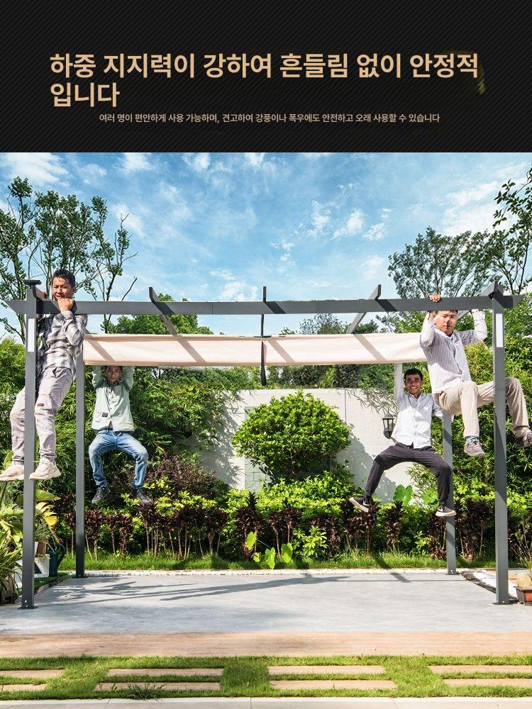 옥상 차양막 자외선 차단 사각 삼각 마당 야외 옥상그늘막 햇빛가리개 차광망 대형 방수 이미지 6