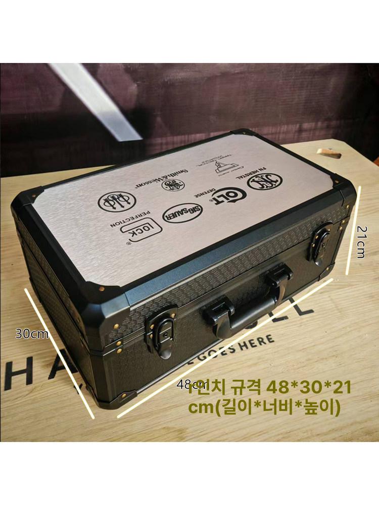 서바이벌 보관케이스 장비 하드 총기 쿠션 전술 다용도 수납 건케이스 로고 총가방 - 상세 이미지 4